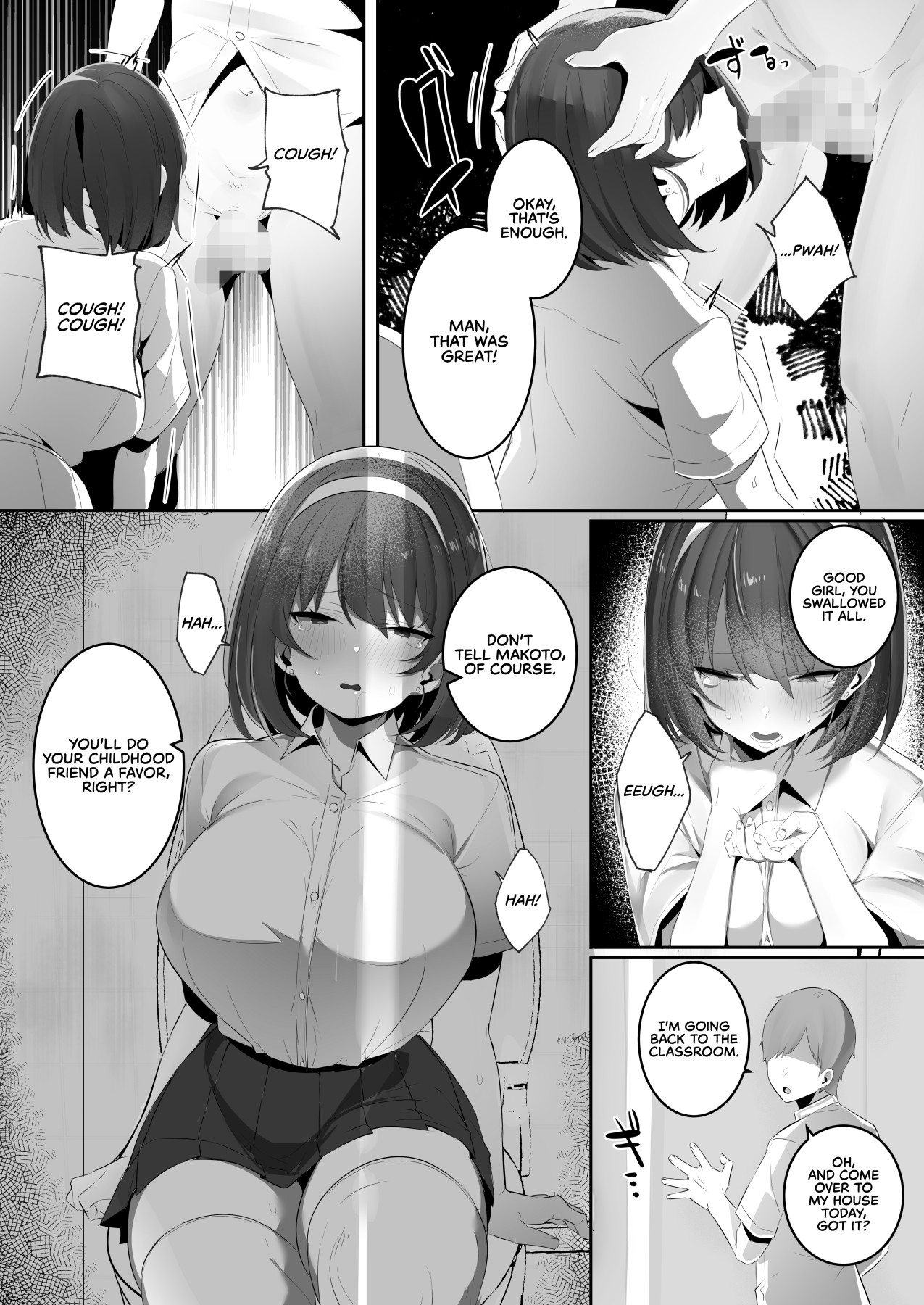 Hentai Manga Comic-A Book About stealing My Busty Childhood Friend Away From Her Boyfriend & Cumming Inside Her-Read-19